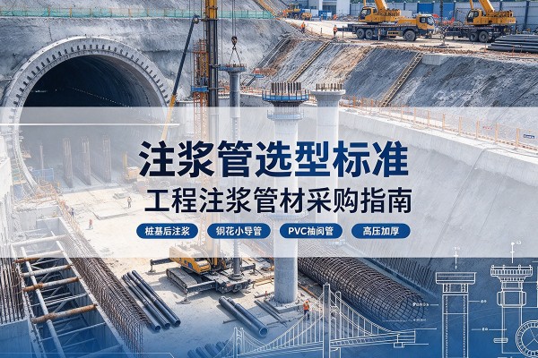 龙沙注浆管选型标准