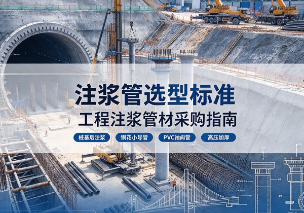 龙沙注浆管选型标准